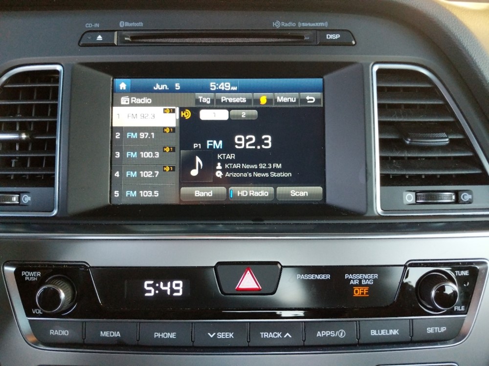 2017 Hyundai Sonata - Stereo Package