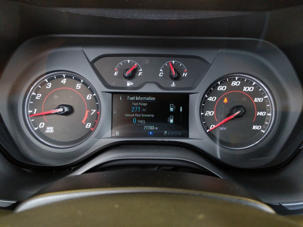 2017 Chevrolet Camaro - Odometer Close Up