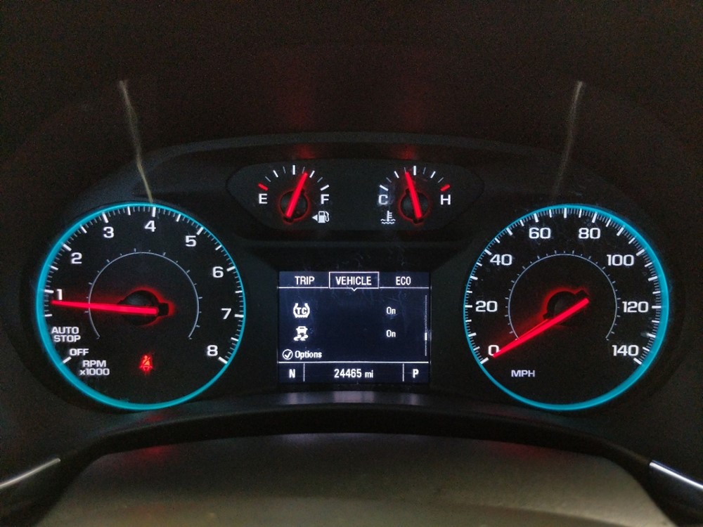 2018 Chevrolet Equinox - Odometer Close Up
