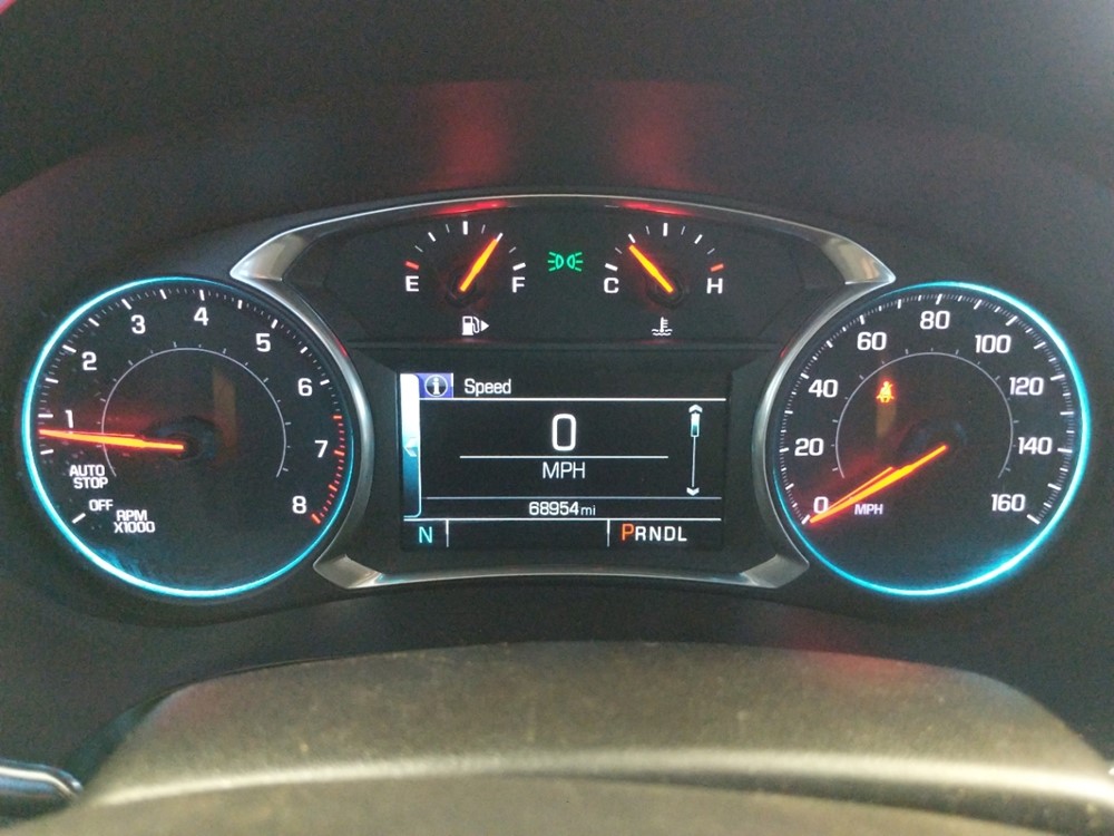 2017 Chevrolet Malibu - Odometer Close Up