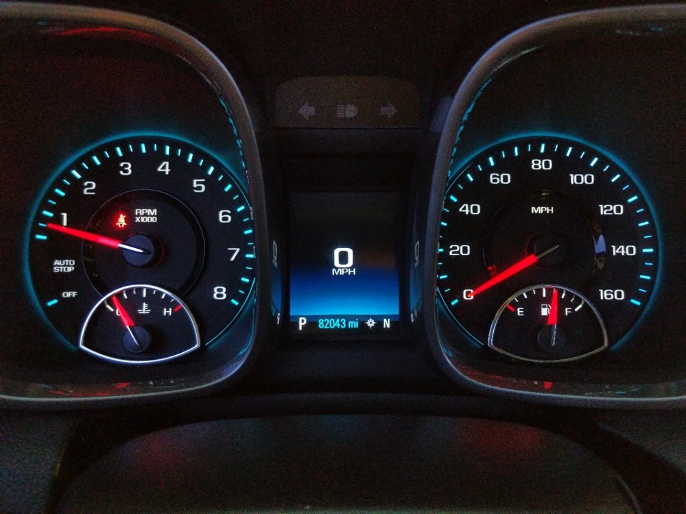 2016 Chevrolet Malibu - Odometer Close Up