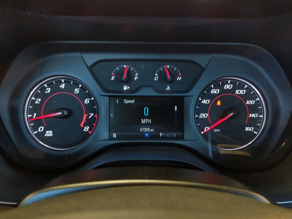 2018 Chevrolet Camaro - Odometer Close Up