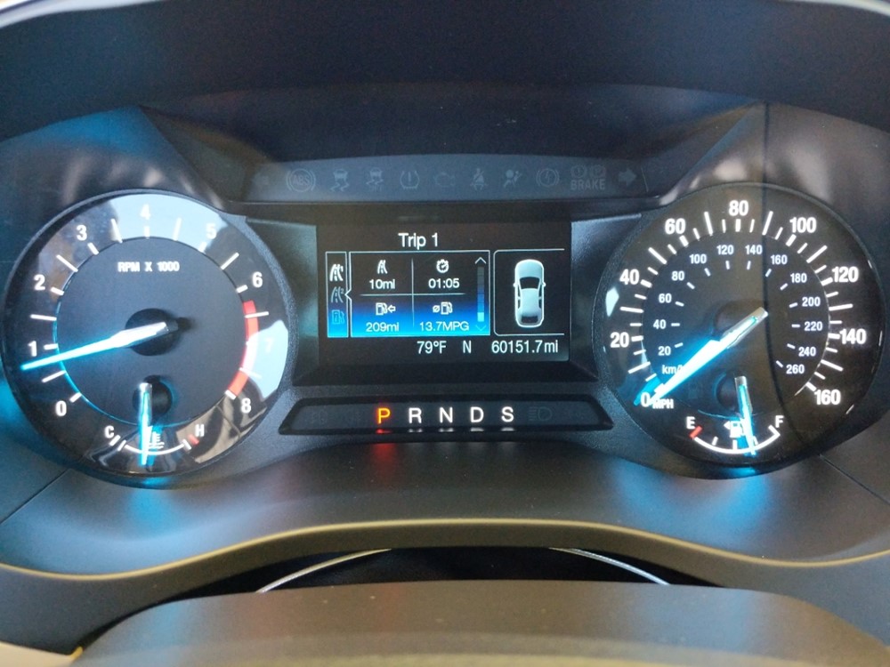 2016 Ford Fusion - Odometer Close Up