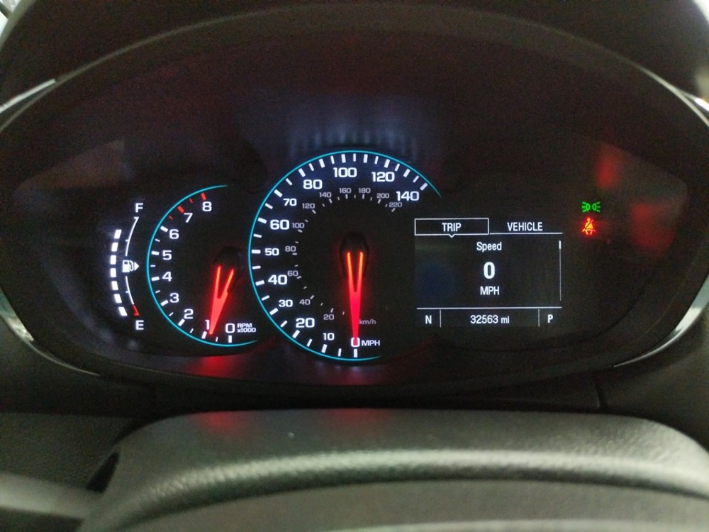 2017 Chevrolet Trax - Odometer Close Up