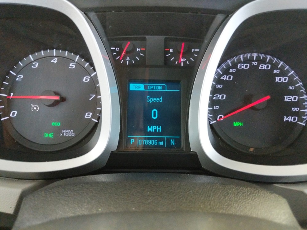 2017 Chevrolet Equinox - Odometer Close Up