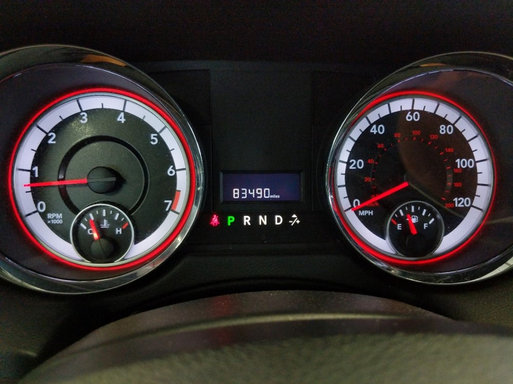2015 Dodge Grand Caravan - Odometer Close Up