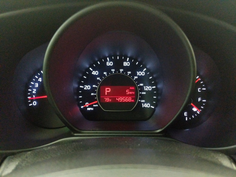 2018 Kia Soul - Odometer Close Up