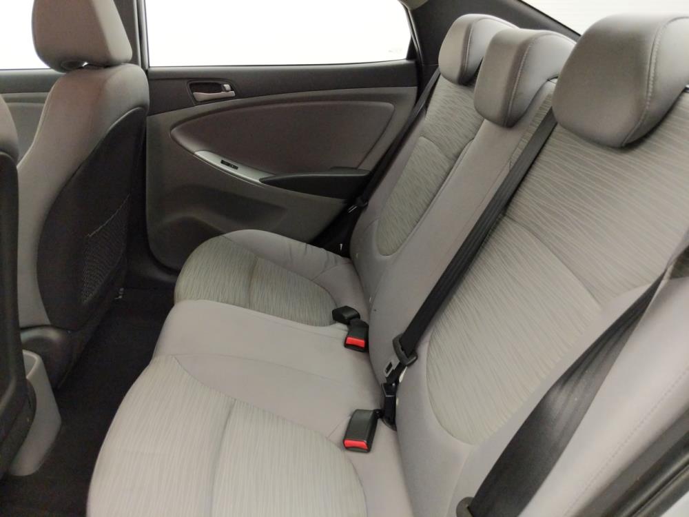 2016 Hyundai Accent - Driver Rear Seat