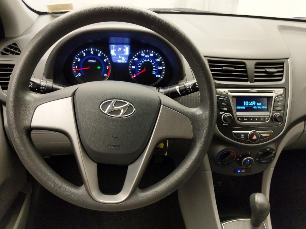 2016 Hyundai Accent - Driver Dash