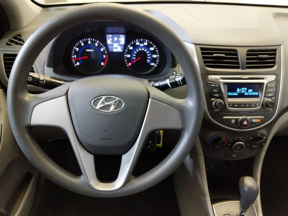 2016 Hyundai Accent - Driver Dash