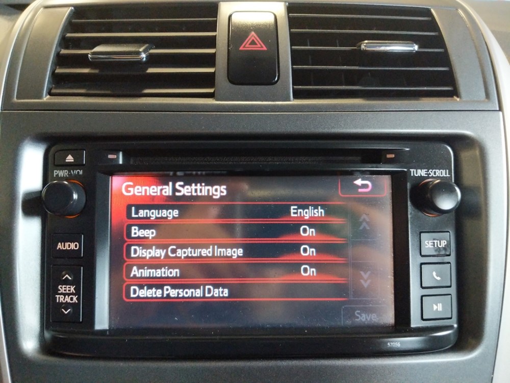 2013 Toyota Corolla - Stereo Package