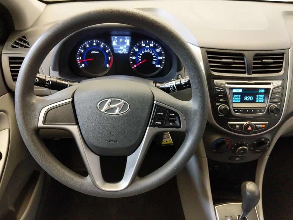 2017 Hyundai Accent - Driver Dash