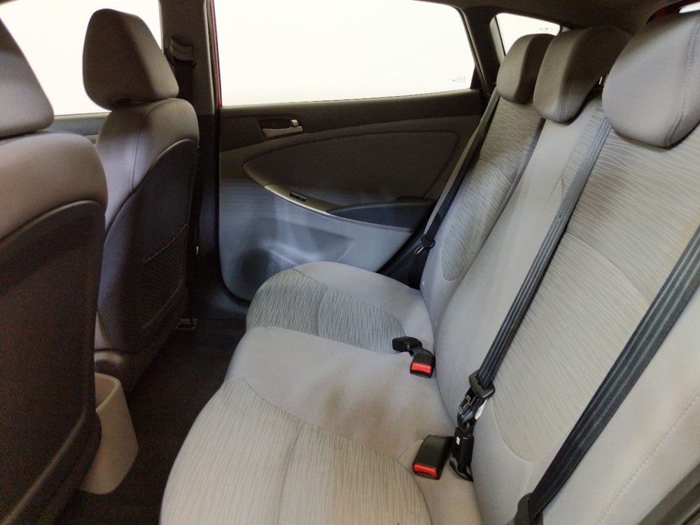 2017 Hyundai Accent - Driver Rear Seat