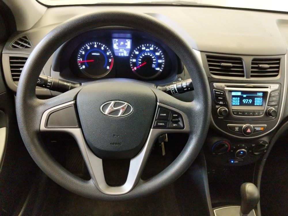 2016 Hyundai Accent - Driver Dash