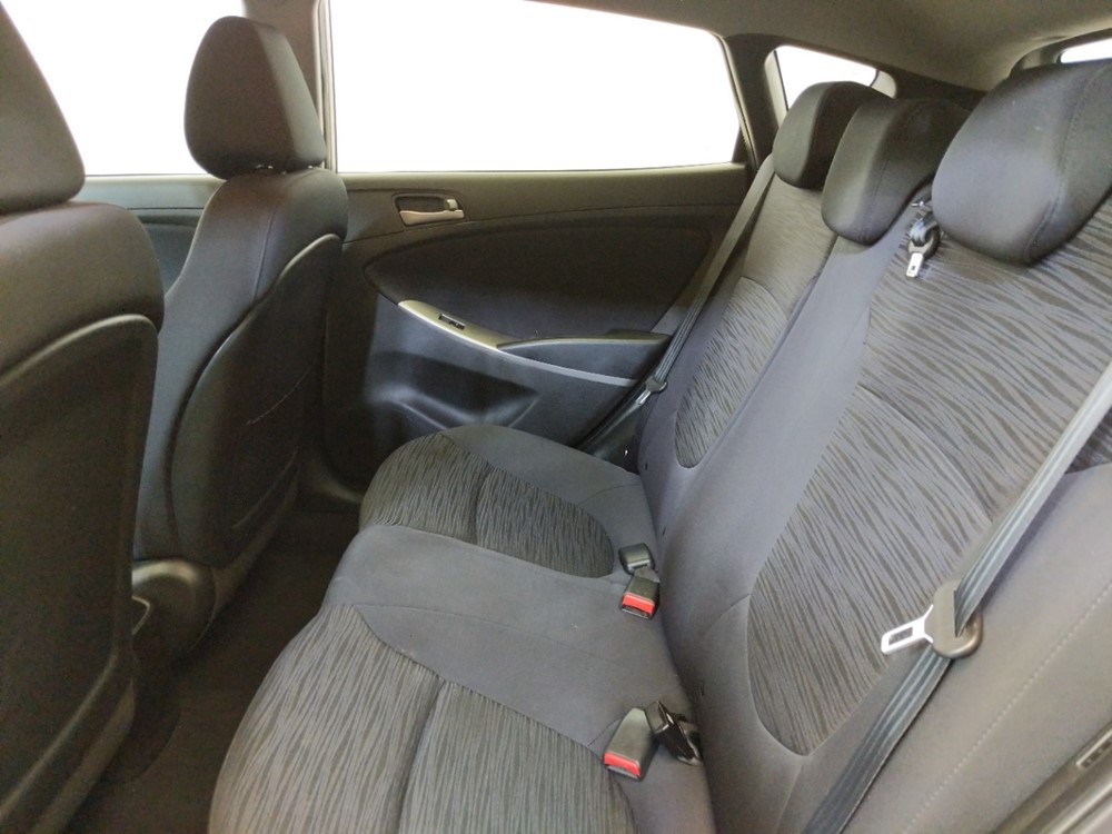2016 Hyundai Accent - Driver Rear Seat