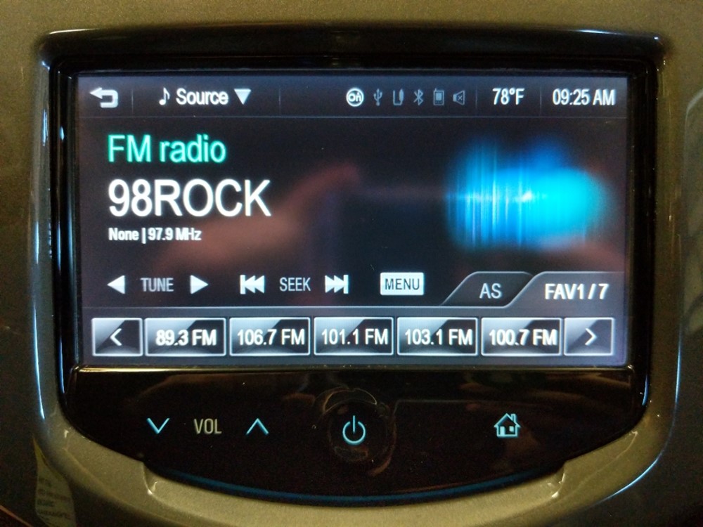 2016 Chevrolet Sonic - Stereo Package