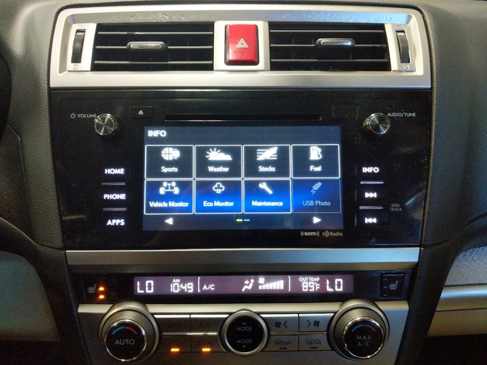 2016 Subaru Outback - Stereo Package