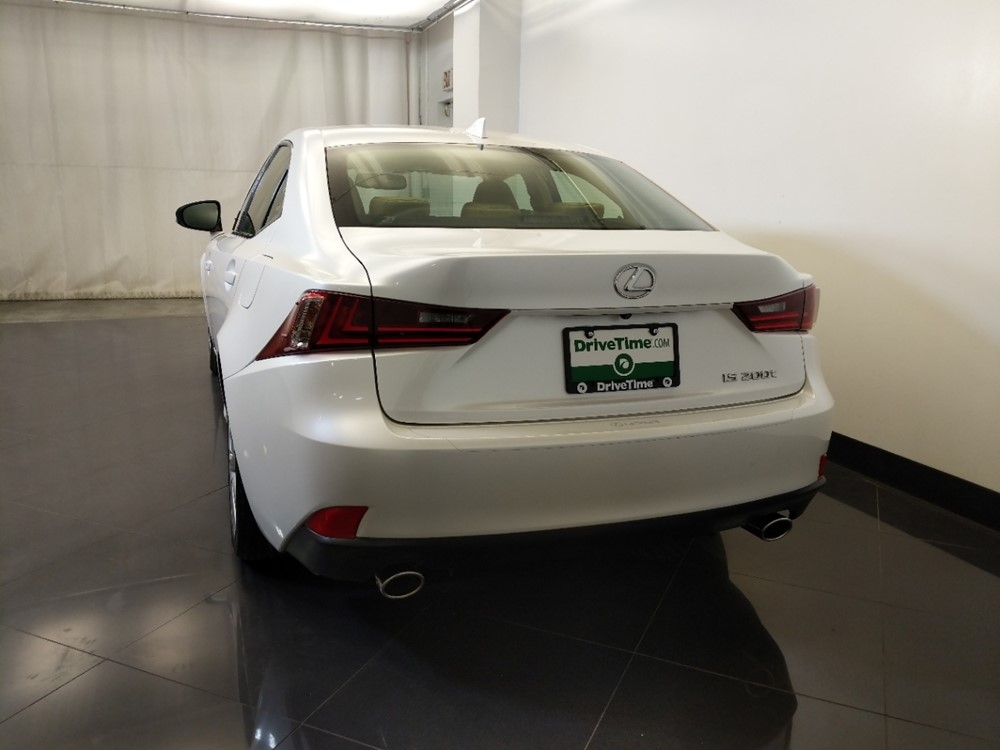 2016 Lexus IS 200t - Driver Rear Trunk