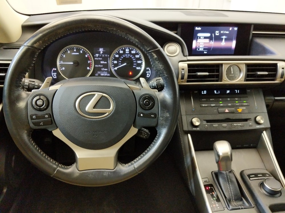 2016 Lexus IS 200t - Driver Dash