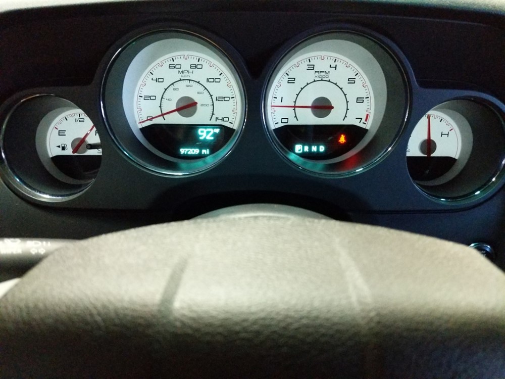 2013 Dodge Challenger - Odometer Close Up