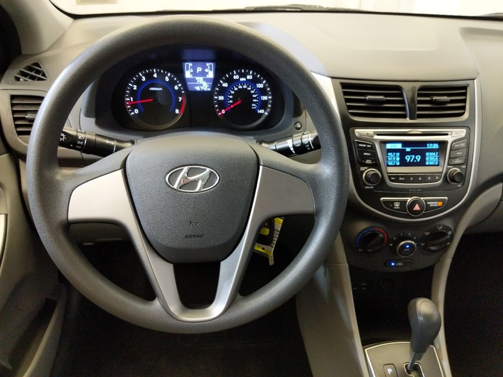 2017 Hyundai Accent - Driver Dash