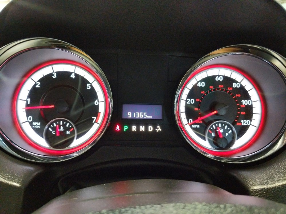 2014 Dodge Grand Caravan - Odometer Close Up