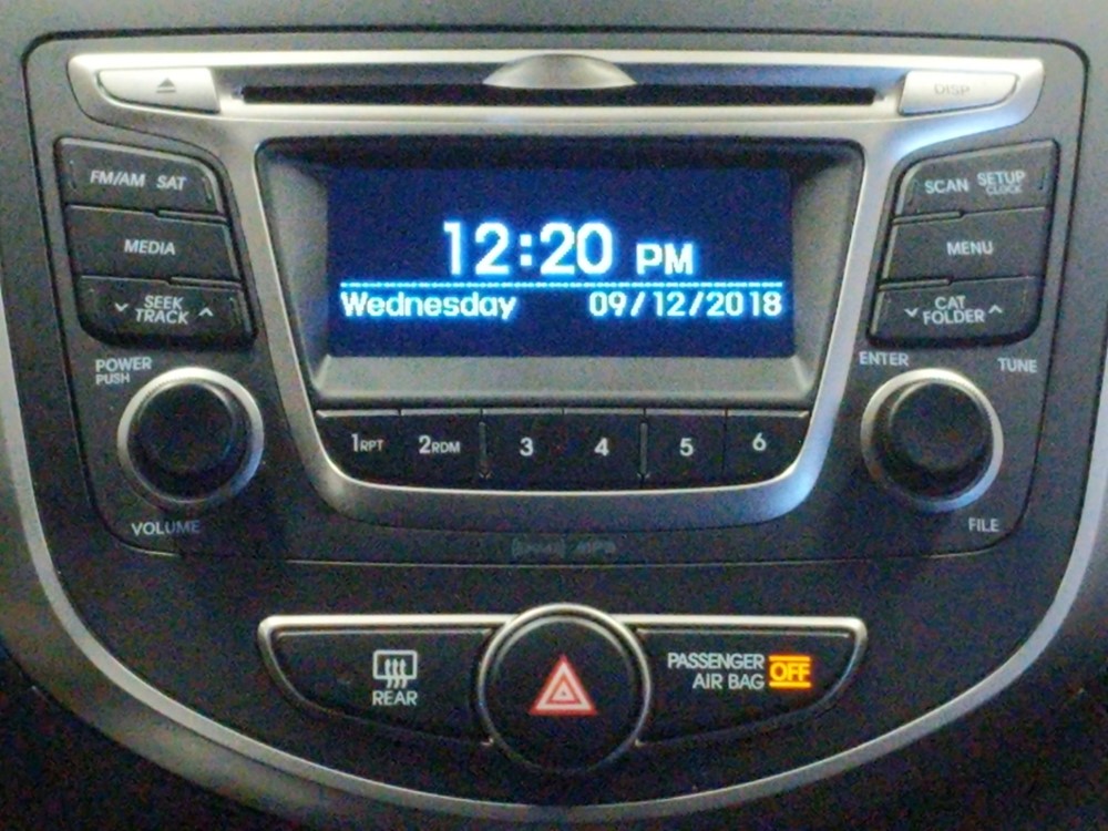 2017 Hyundai Accent - Stereo Package