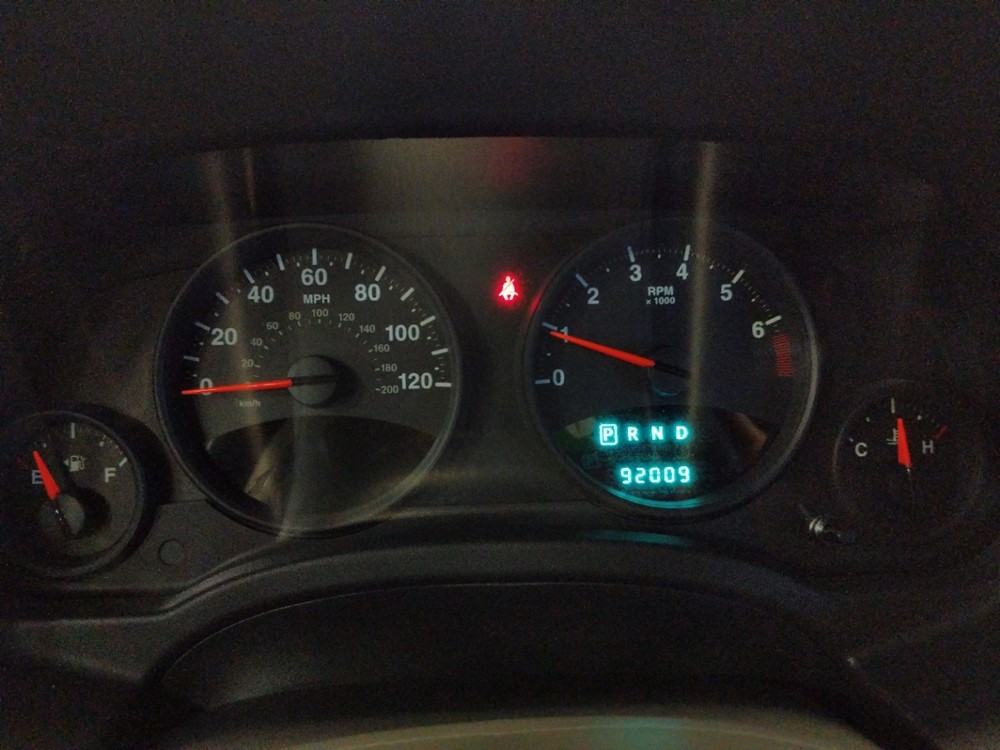 2013 Jeep Compass - Odometer Close Up