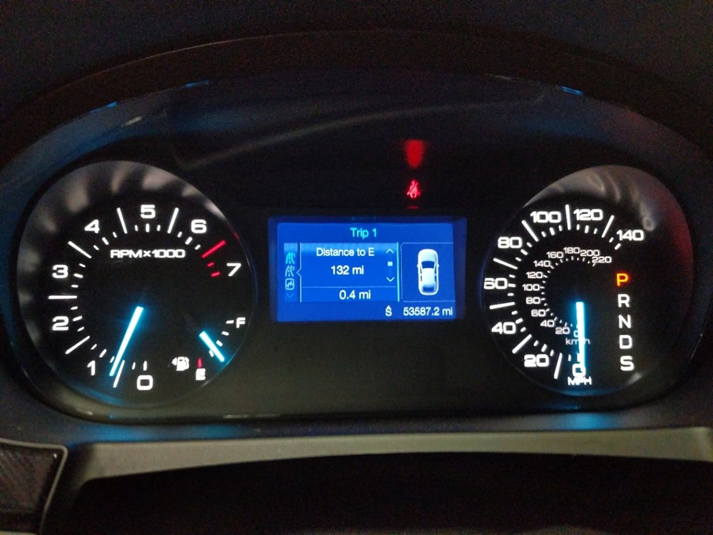 2013 Ford Edge - Odometer Close Up