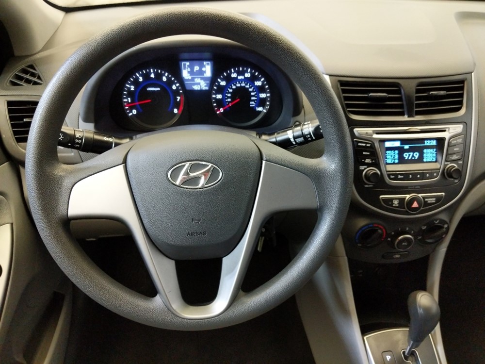 2017 Hyundai Accent - Driver Dash