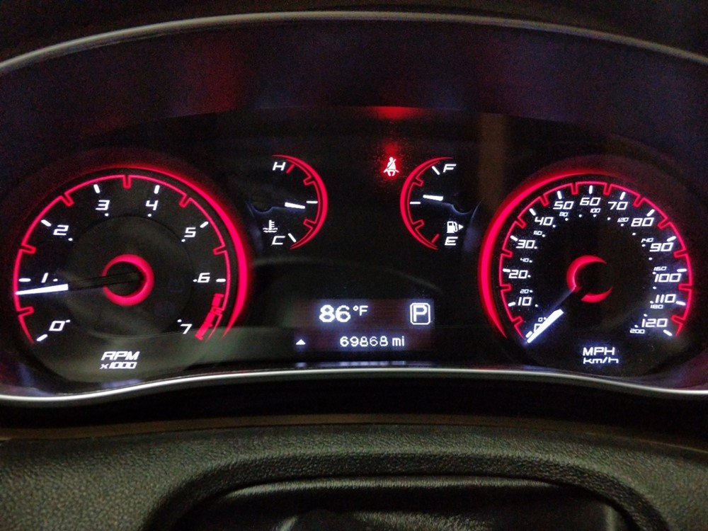 2015 Dodge Dart - Odometer Close Up