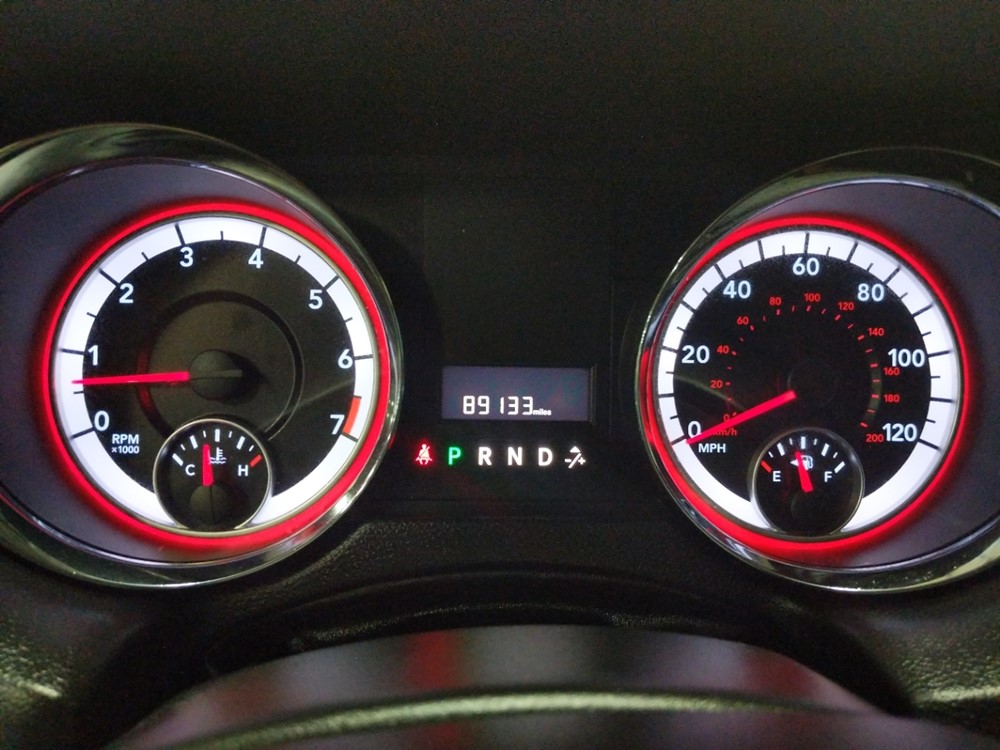 2015 Dodge Grand Caravan - Odometer Close Up