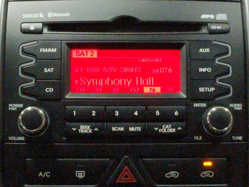 2012 Kia Sorento - Stereo Package