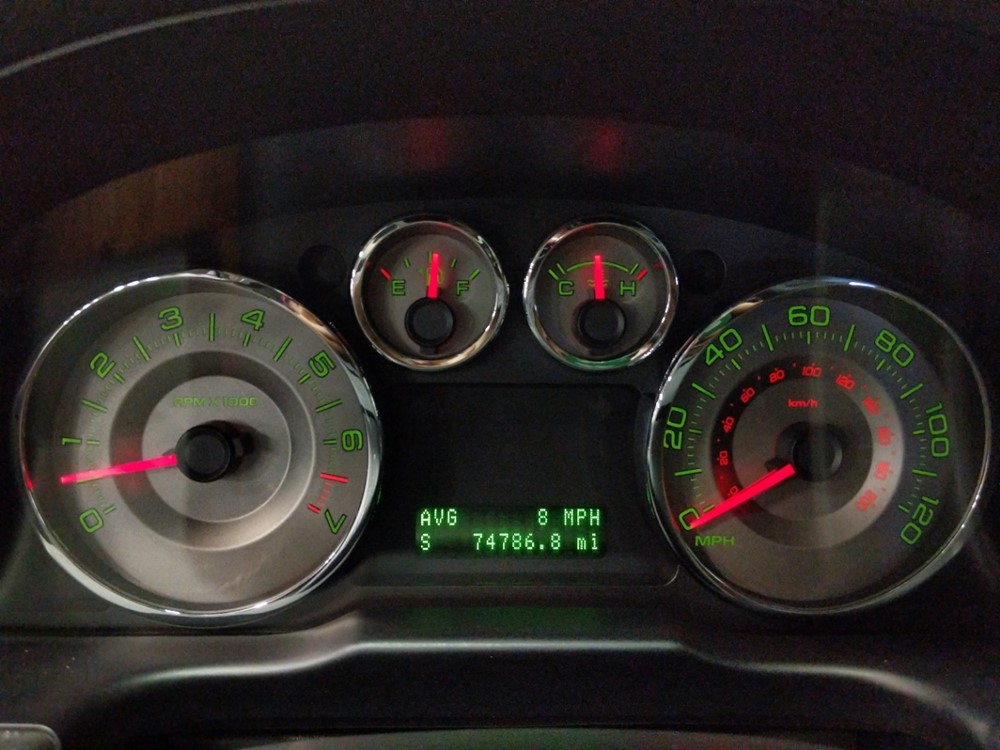 2010 Ford Edge - Odometer Close Up