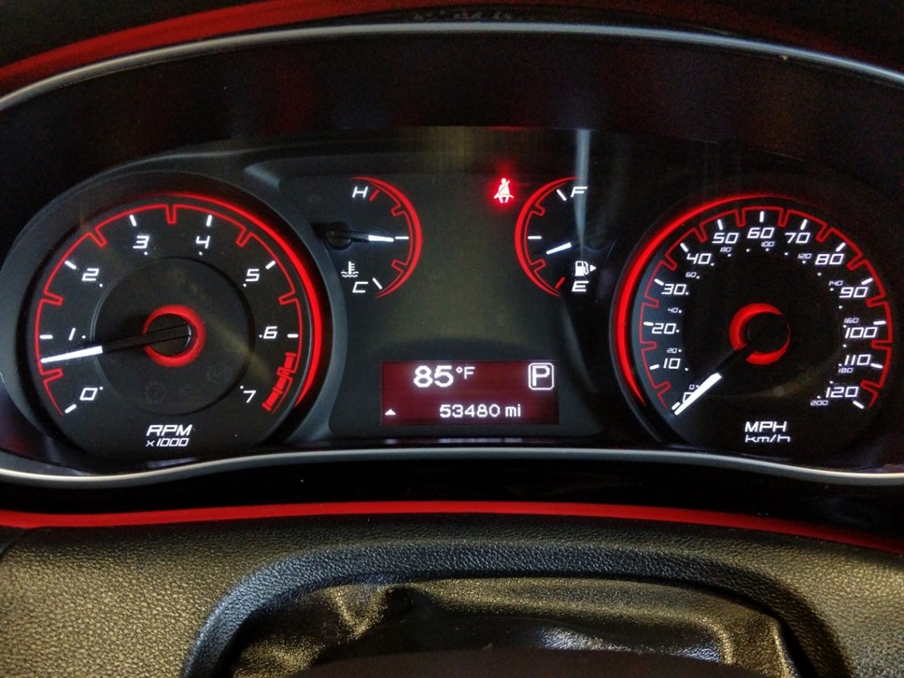 2016 Dodge Dart - Odometer Close Up