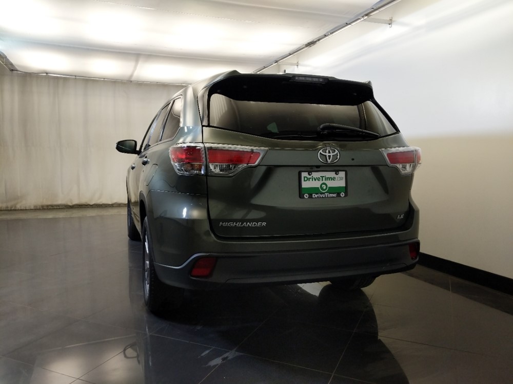 2015 Toyota Highlander - Driver Rear Trunk