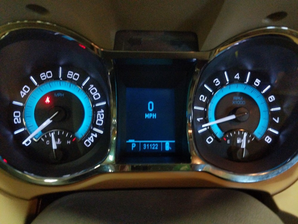 2010 Buick LaCrosse - Odometer Close Up