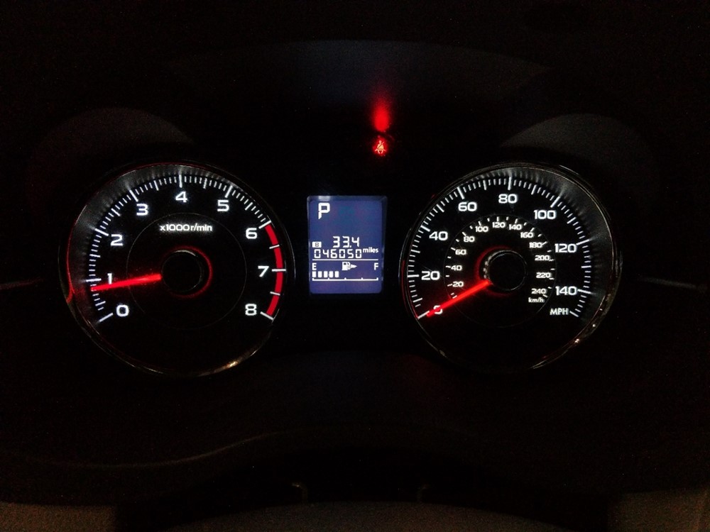 2015 Subaru Forester - Odometer Close Up