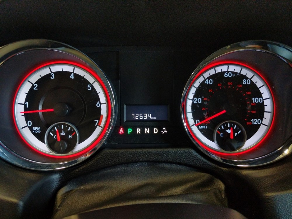 2011 Dodge Grand Caravan - Odometer Close Up