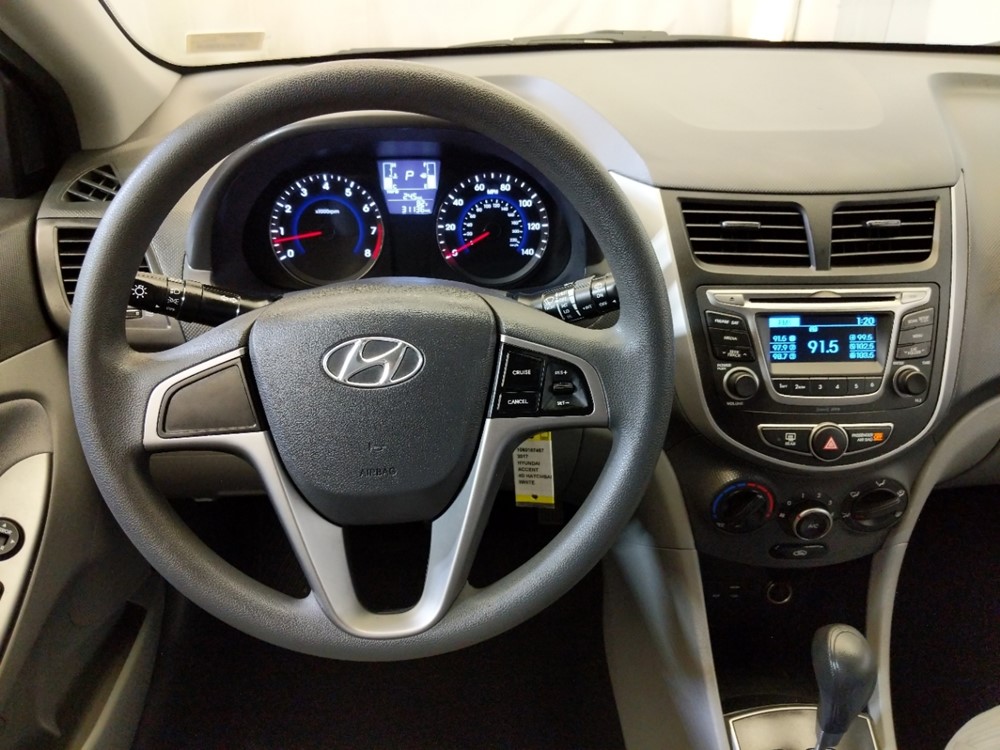 2017 Hyundai Accent - Driver Dash