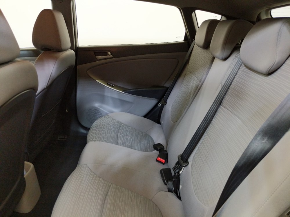 2017 Hyundai Accent - Driver Rear Seat