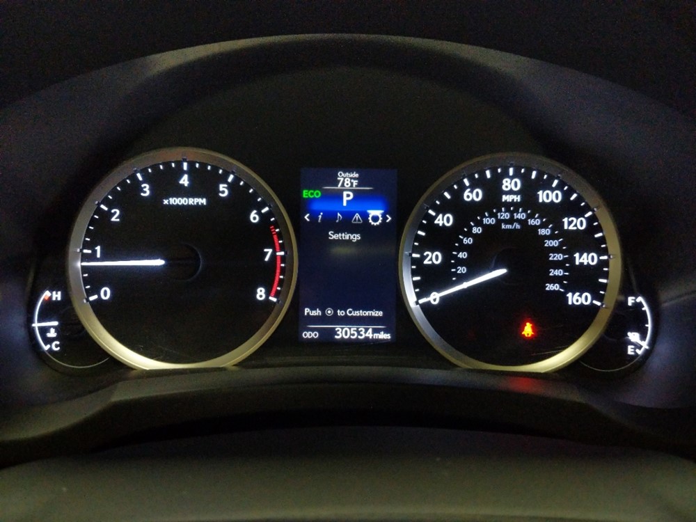 2015 Lexus IS 250 - Odometer Close Up