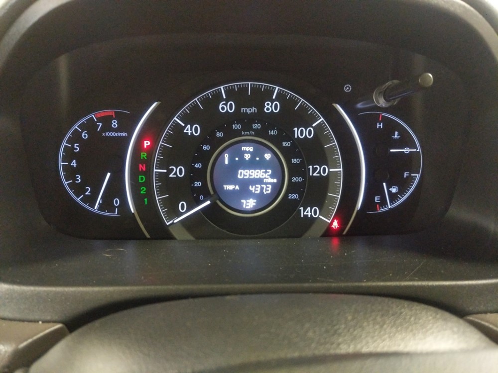 2012 Honda CR-V - Odometer Close Up
