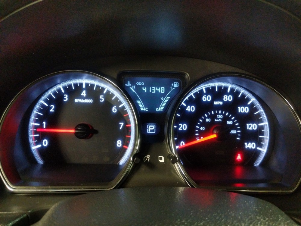 2017 Nissan Versa - Odometer Close Up