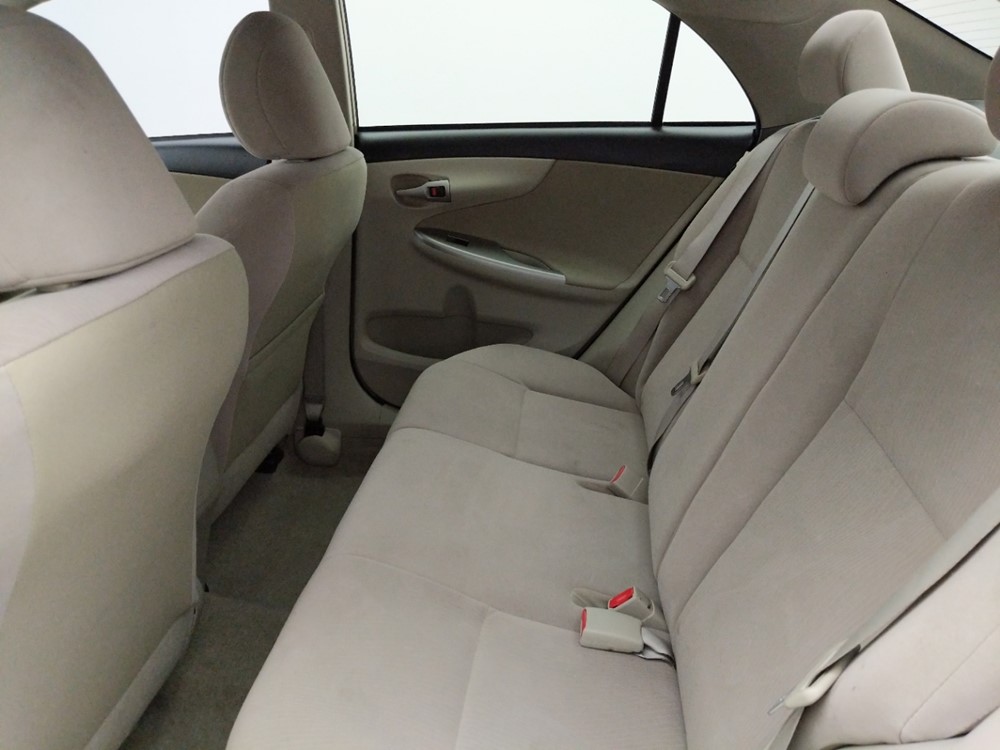 2011 Toyota Corolla - Driver Rear Seat