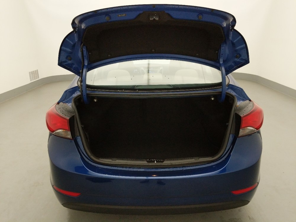 2016 Hyundai Elantra - Trunk