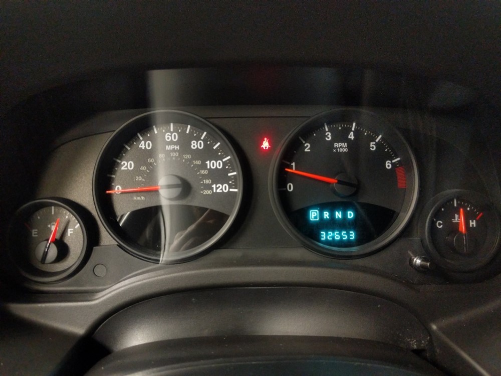 2013 Jeep Compass - Odometer Close Up