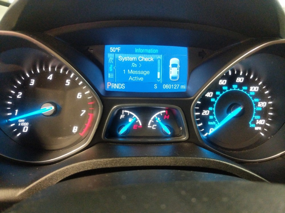 2014 Ford Escape - Odometer Close Up