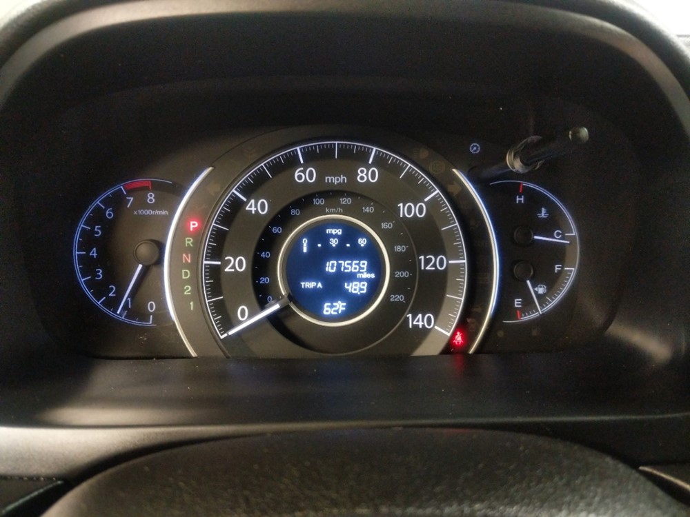 2012 Honda CR-V - Odometer Close Up