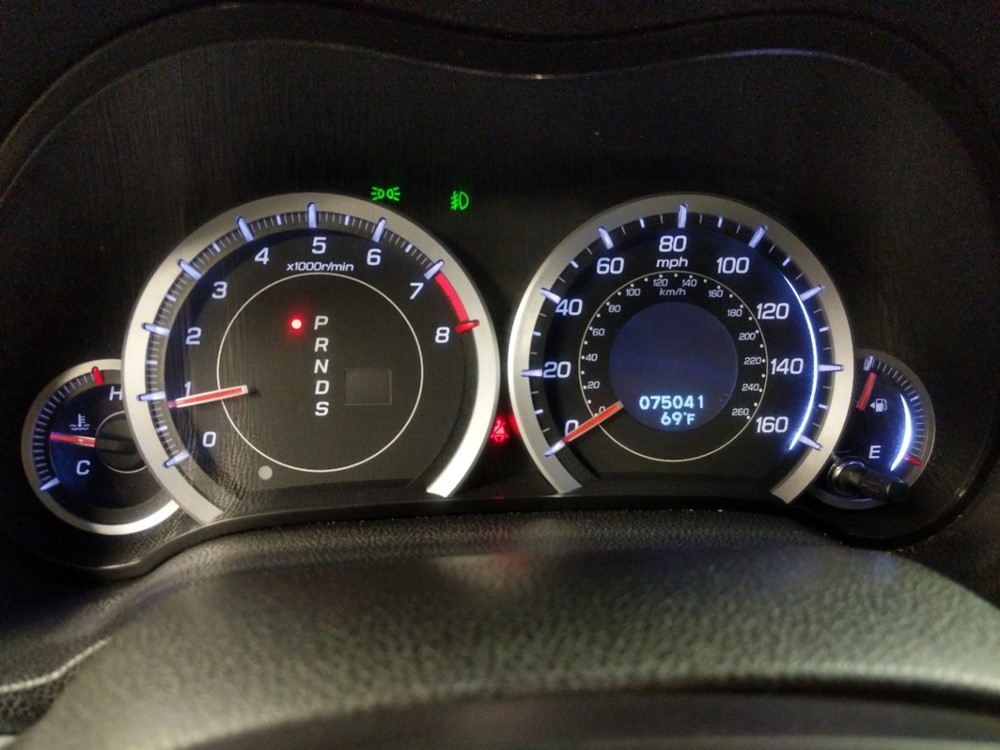 2012 Acura TSX - Odometer Close Up